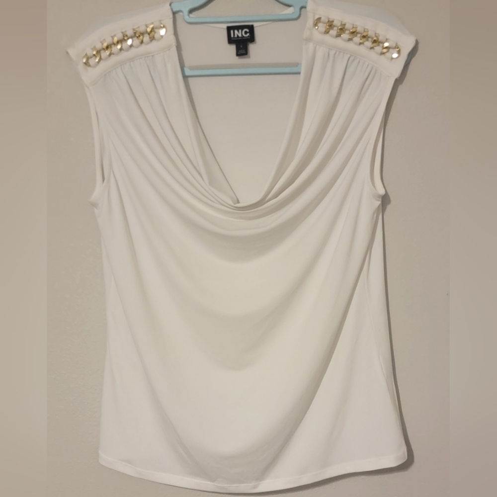 I.N.C Cowl Neck Sleveless top 🌼